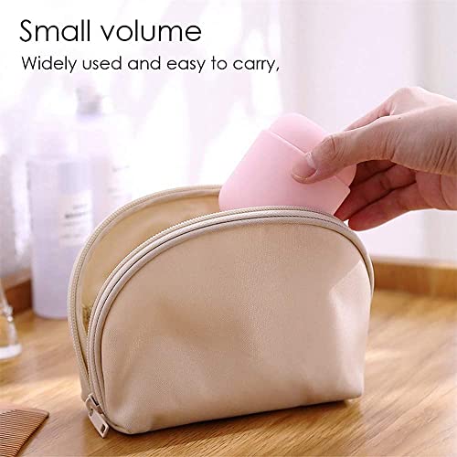 SYOSI Pink Silicone Makeup Sponge Holder & Drying Case, 2 Pack Beauty Storage for Women & Girls, Perfect for Organizing Makeup Tools