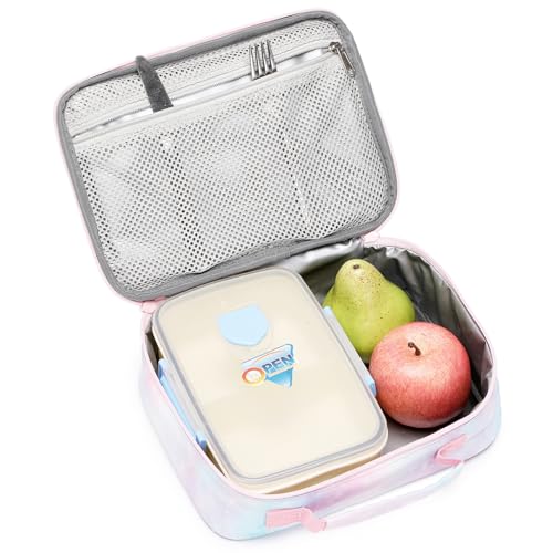 The Good Store Girls School Bag Set | Backpack with Matching Lunchbox | Waterproof and Highly Durable