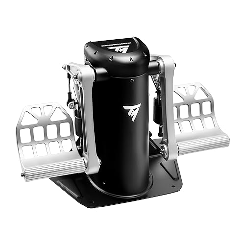 Thrustmaster TPR Pendular Rudder Pedals - High-Precision Flight Control with PENDUL_R Technology and H.E.A.R.T HallEffect AccuRate Technology for PC