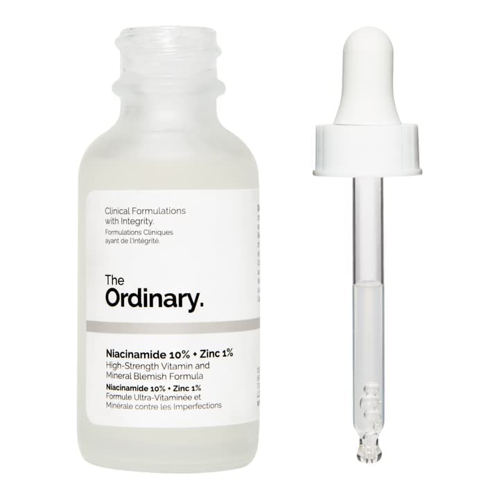 The Ordinary Niacinamide 10% + Zinc 1% Serum for Face - Pore Reducer + USA Skin Care (30ml)
