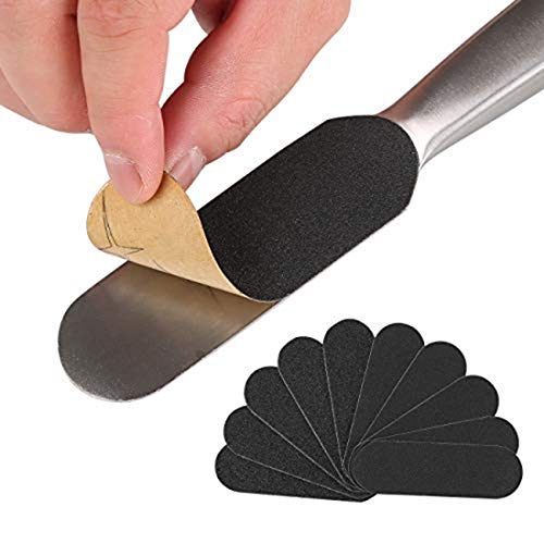 SHOWAY Foot File Callus Remover for Feet, Foot Scrubber Foot Grater Scrub Double Sided Professional Pedicure Kits Tools for Hard Dead Skin Cracked Heel, 25.2*6*3.5cm