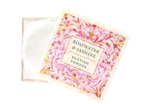 Creip Greenwich Bay Trading Co. Dusting Powder, 4 Ounce, Rosewater & Jasmine - 2 PACK
