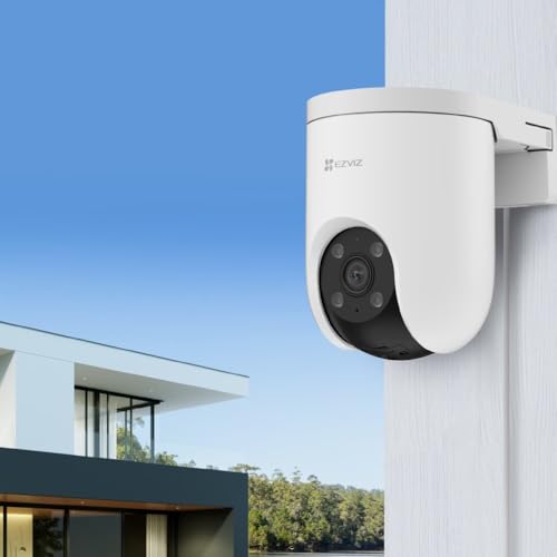 H8c PoE 2K Pan & Tilt Camera, 360° Coverage, AI Human Detection, Auto-Tracking, Two-Way Audio, Color Night Vision, H.265 Video Compression, Supports Upto 512GB MicroSD & Cloud Storage | CS-H8c PoE 2K