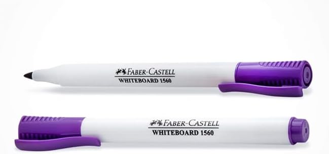 Faber-Castell Whiteboard Marker Slim Wallet Of 6Pc Pack of 2