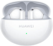 FreeBuds 6i, Intelligent Dynamic ANC 3.0, Punchy Bass, Fast Charging, Longer Listening, Distraction-Free Calling, IP54 Sweat- and Water-resistance, Dual-Device Connection, White - White
