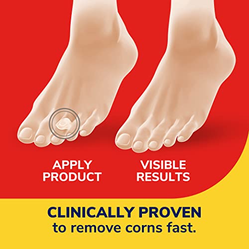 Dr. Scholl's Corn REMOVERS Seal & Heal Bandage with Hydrogel Technology, 6 ct // Removes Corns Fast and Provides Cushioning Protection Against Shoe Pressure and Friction for All-Day Pain Relief
