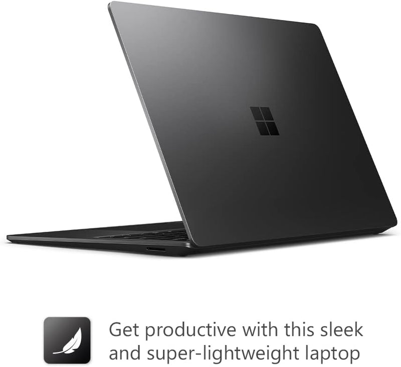 Microsoft Surface Laptop 5 with 13.5" 2256 x 1504 display, Intel i5-1235U, Integrated Iris Graphics, 8GB RAM, 512GB SSD, Windows 11, Black - [R1S-00039], 13.5 Inch UAE Model