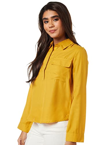 Amazon Brand - Symbol Women's Solid Regular Fit Top