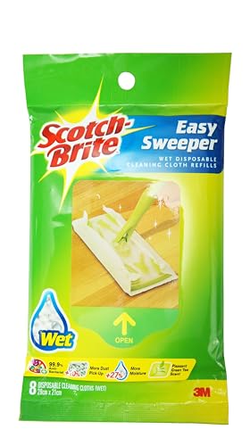 Scotch Brite Easy Sweeper Wet Refill 8’s