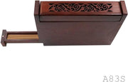 Bakhoor BoSidin – Multi-Function Wooden Incense Oud Bakhoor Burner Gift Box with 20 sticks and 1 coil– A83S