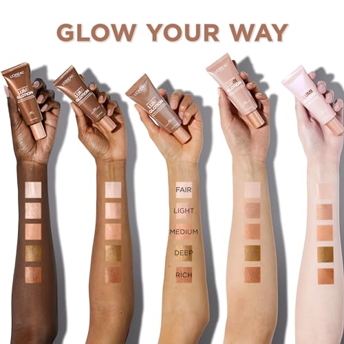L’Oréal Paris Makeup True Match Lumi Glotion Natural Glow Enhancer Lotion, Medium, 1.35 Ounces