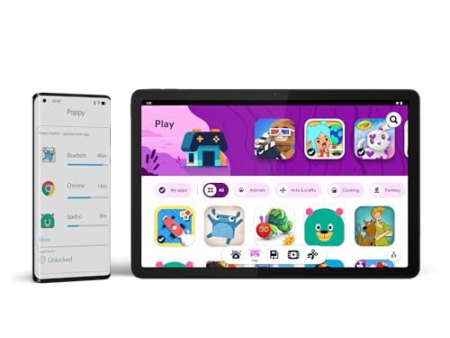 Lenovo Tab M11 Tablet | 11 Inch WUXGA Touch Display | MediaTek Helio G88 | 8GB RAM | 128GB SSD | Wi-Fi | Android 14 | Grey | Includes Tab Pen