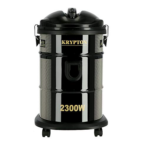 Krypton Dry Vacuum Cleaner, 21 Liters, Black