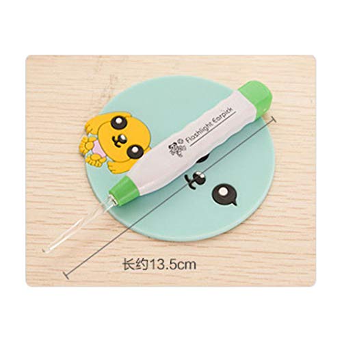 FHDFLY Ear Pick LED Flashlight Ear Wax Remover Cleaner Tool for Baby Kids