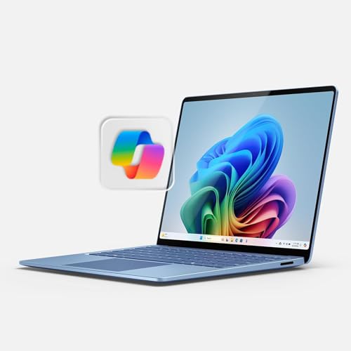 Microsoft Surface Laptop (2024), Windows 11 Copilot+ PC, 13.8" Touchscreen Display, Snapdragon X Plus (10 core), 16GB RAM, 512GB SSD Storage, Sapphire