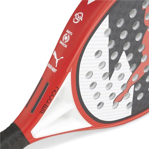 PUMA NOVA Male/Unisex Padel Racket Black- White-Active Red SIZE X