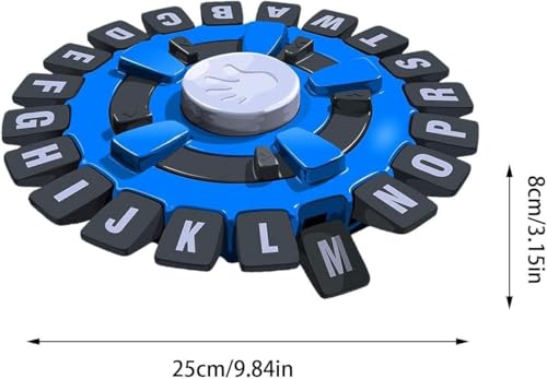 Generic Word Game. Fast-Paced Family Board Game. Choose a Category & Race Against The Timer to be The Last Player. 8 Players, Ages 8+, 20 Min Play Time.
