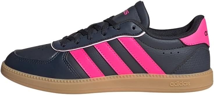 Unisex-Child Breaknet Sleek Elastic Lace & Strap Sneaker - Blue