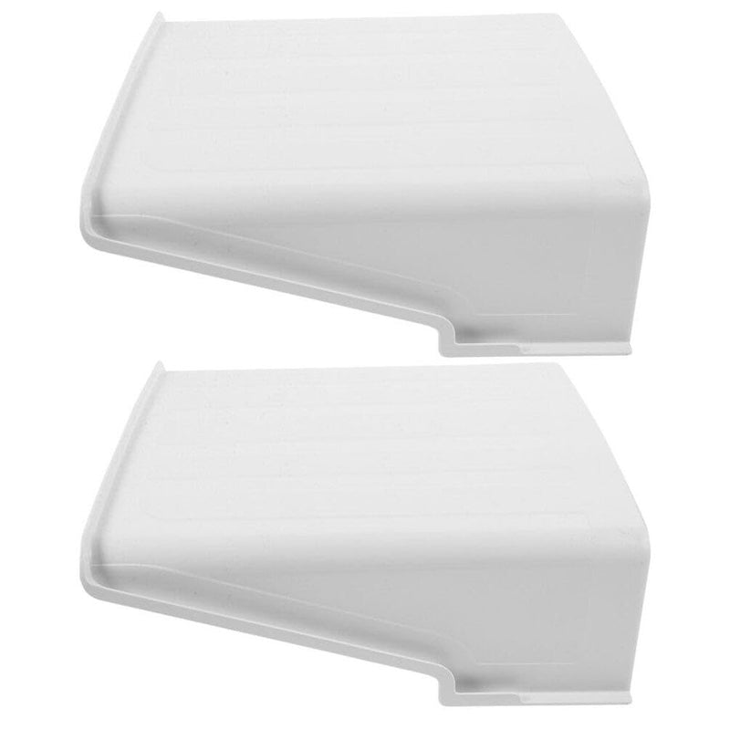 OSALADI Sun Rain Shade Camera Top Cover Shield Protective Roof Weatherproof Glare Protection Cover Sunshade Cctv Camera Top Cover for Outdoor Security Camera, 2 Sets