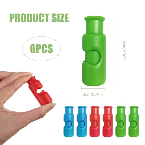 6pcs Food Bags Squeeze Clips, Push-To-Slip Non-Slip Food Bag Clips, Reusableeasy to Squeeze and Lock Bag Clips for Food Storage Suitable for Dried Fruit Food Sandwich Bread Storage(3 colours)