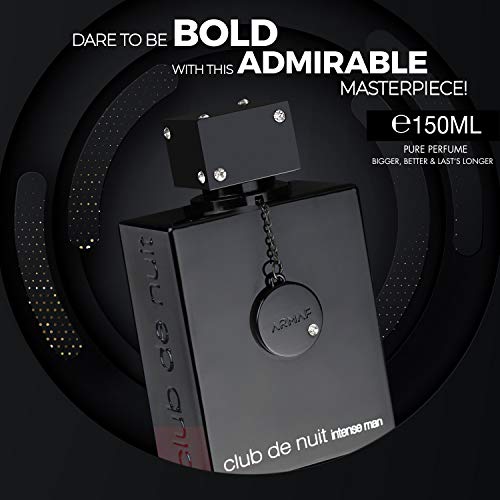 ARMAF All Club De Nuit Intense Perfumes for Men ( 105ml, 150ml, 200ml)- Set of 3 Pieces