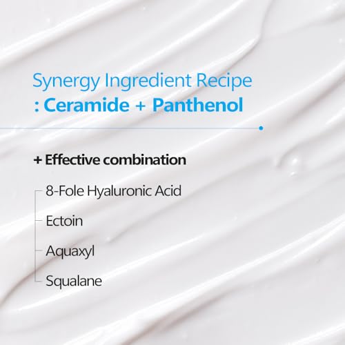 FABYOU Ceramide Panthenol Skin Barrier Support Cream 80ml – Korean Skincare for Moisturizing & Barrier Care with 8 Hyaluronic Acids with a Non-Sticky Formula for Deep Hydration, Sensitive& Dry Skin