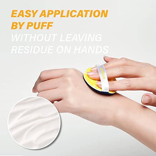 ATOPALM Tok Facial Sun Pact 15g SPF43 PA+++| Zinc Sunscreen for Sensitive Skin | Dry Moisturizing Protection Korean Mineral Cream