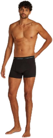 mens Low Rise Trunk 3pk 0000u2664g Underwear Bottoms Multi - BLACK BODIES W/ BLUE SHADOW/SUPREME