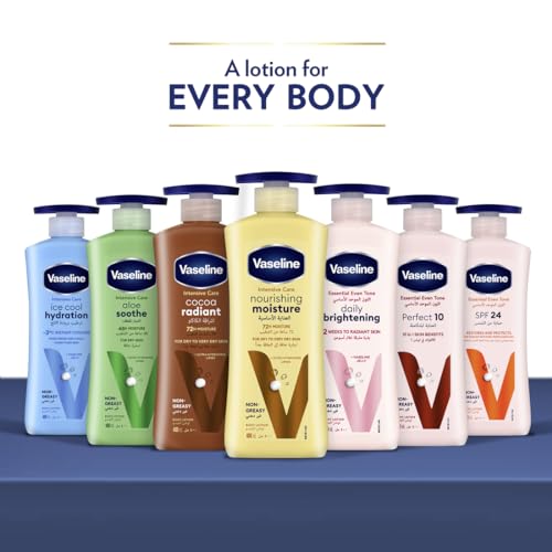 Vaseline Body Lotion Aloe Soothe, 2 X 400ml