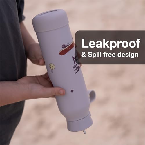 Stainless Steel 350ml Water Bottle loved by kids, Vehicles Print, Sturdy & Seamless, A Favorite for School Days & Adventures