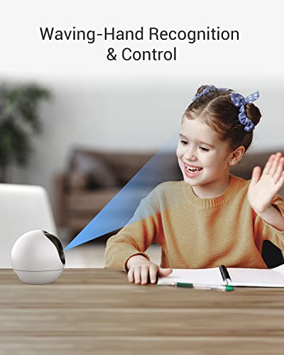 EZVIZ C6 Security WiFi Camera, 2K+ Indoor Home camera with AI Powered Human & Pet & Sound Detection, Night Vision, Auto-Zoom Tracking, Two Way Audio & Calling, 2.4G/5G WiFi, SD Card/Cloud Storage