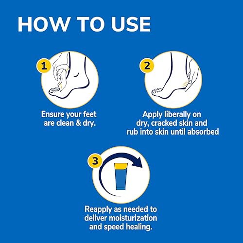 Dr. Scholl's Dry, Cracked Foot Repair Ultra-Hydrating Foot Cream Moisturizer, 3.5 oz, Skin Care Foot Lotion with 25% Urea for Dry Cracked Feet, Heals and Moisturizes for Healthy Feet