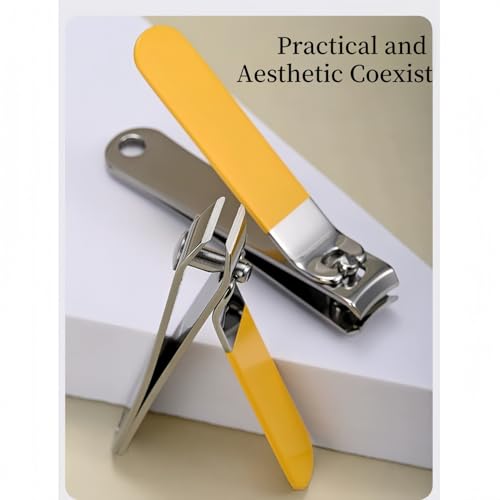 5-Piece Nail Clippers Set,Stainless Steel Manicure Kit, Nail Grooming Travel Kit, Ail Clippers for Men, Toenail Clippers or Nail Cutter, Fingernail Clippers For Women