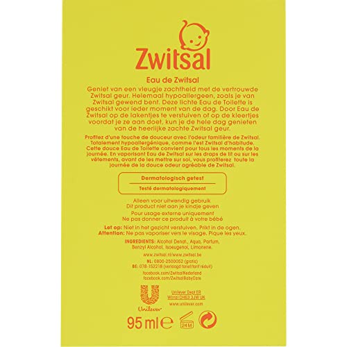 Zwitsal Baby Eau De Zwitsal eau de toilette - Perfume - 95 ml
