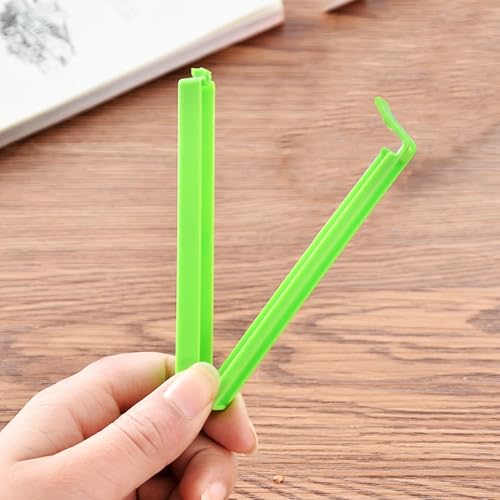 20PCS Sturdy Food Bag Clips for Food Storage Bags in 5 Sizes & 5 Colours - Food Clips for Keeping Food Fresh, Bag Clips for Food Storage and Sandwich Bags, Food Clips Bag Sealing Clips