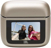JBL Tour Pro 3, True Wireless Earbuds with Bluetooth, Built-in Battery and 40h Playback, Charging Case, Noise Cancelling and JBL Spatial 360 with Head Tracking, Beige