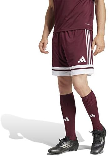 Men Football Shorts Squadra 25 Shorts - Burgundy