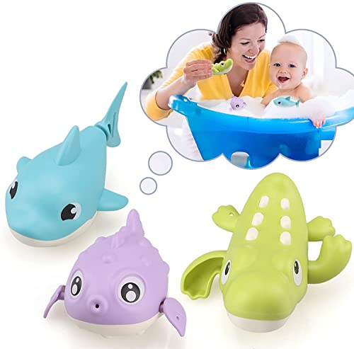 SYOSI Bath Toys for Toddlers, Spray Water Baby Bath Toy, Light Up Sprinkler Bathtub Toys, Swimming Pool Bathroom Shower Water Toy for Infant Kids Boys Girls Age 3 4 5 6 Years Old Crab Red