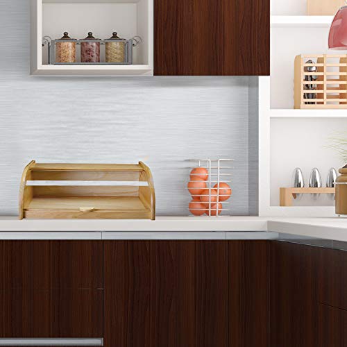 Billi Wooden Bread Box With Sliding Acrylic Lid Beige Wp-776