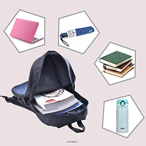Three-piece Backpack Set personalized burden school bag sport casual Outdoor shoulder messager bag unisex handbag with pencil case - Multi Color