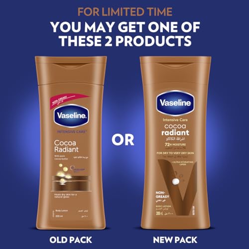 Vaseline Cocoa Radiant Body Lotion, 200ml