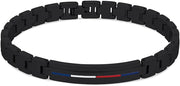 DRESS MENS LINK BRACELET - Black