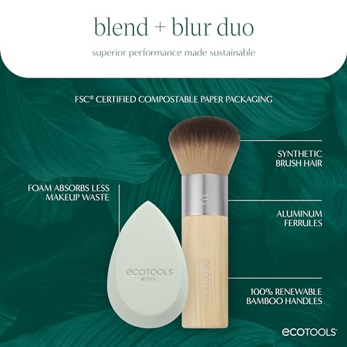 EcoTools, Blend + Blur Duo, 2 Piece Set