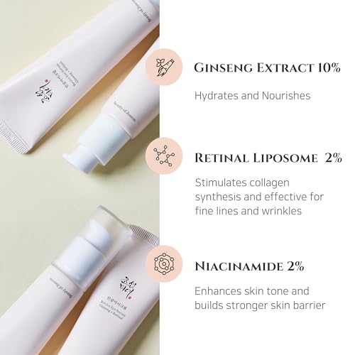 Beauty of Joseon Revive Eye Serum with Retinal Niacinamide Peptide Correction for Puffy Eye Bags Fine Lines Dark Circles Wrinkles, Korean Skin Care 30ml, 1 fl.oz