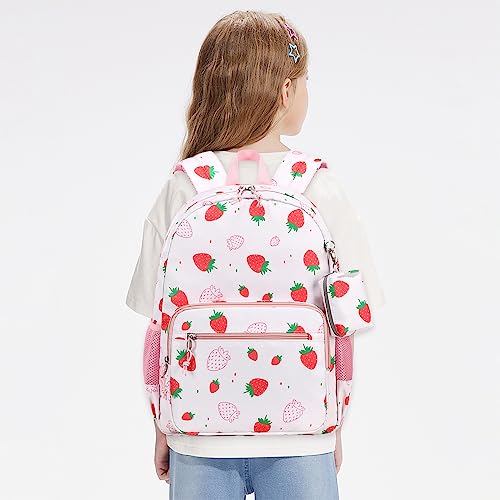 Mygreen School Backpack, Kid Backpacks for Boys and Girls with Chest Strap First Day Gift in Elementary School