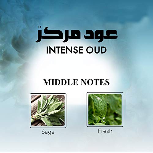 Arabiyat Intense Oud Perfume Gift Set For Unisex, Eau De Parfum, 100 ml + Deodorant, 200 ml