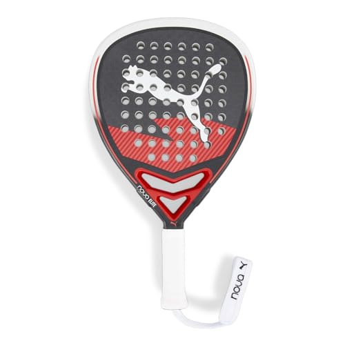 PUMA NOVA Male/Unisex Padel Racket Black-Active Red- White SIZE X