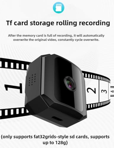Wireless Security Camera for Home - 480P HD Night Vision, Magnetic Mount, Motion Detection, Cloud/SD Storage, Extreme Temp (-20°C~45°C), Ideal for Baby & Pet Monitoring