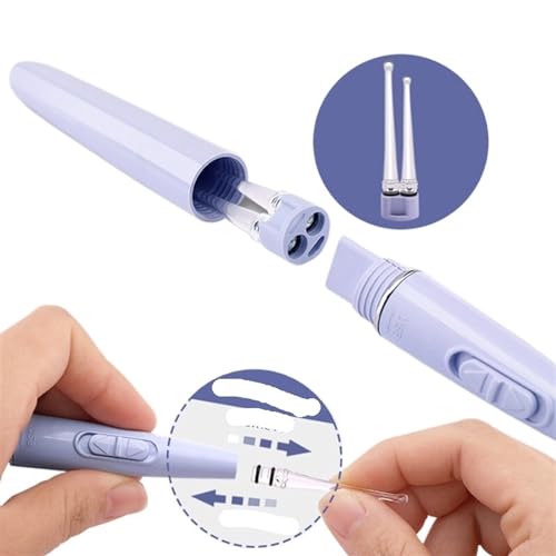 SEMOOR Tweezers Ear Tweezer Ear Wax Removal Tool with LED Light Magnifying Glass Ear Pick Cleaner Earwax Tweezers for Ear Wax Remover Ear Care