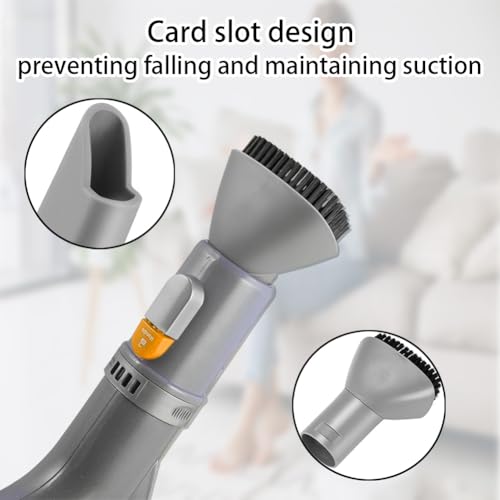 S YTALAND 2 Pack Crevice Tool and DUST Brush Compatible with Shark Navigator Lift-Away Vacuum Cleaner Models NV350, NV352, NV355, UV440, Replace Part # 112FFJ